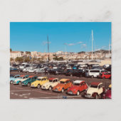 French Riviera in Cannes France Classic Car Postkarte (Vorderseite)