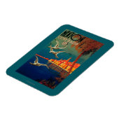 French Riviera Travel Poster # 1 Magnet (Linke Seite)