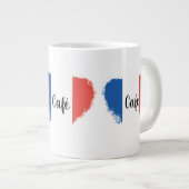 French Roast Café Jumbo-Tasse (Vorderseite Rechts)