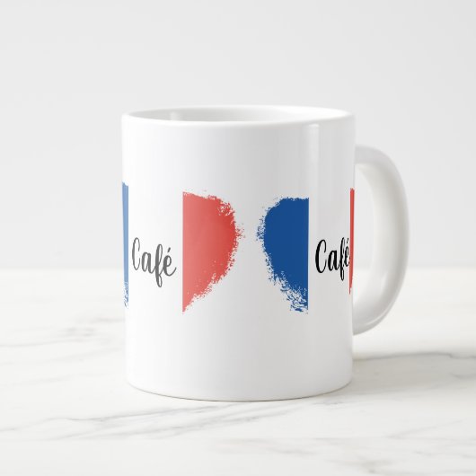 French Roast Café Jumbo-Tasse (Vorderseite Rechts)