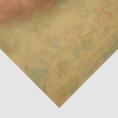 French Rococo Woman with Macarons Marie Antoinette Seidenpapier (Ausschnitt)