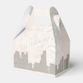 French Romance Wedding Danke V2 Blush ID870 Geschenkschachtel (Rückseite)