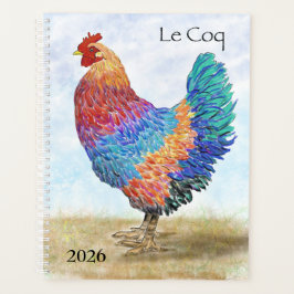 French Rooster Planner Planer