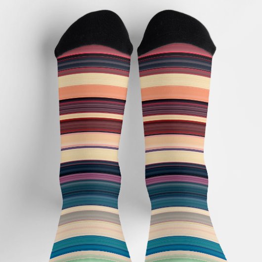 French-Stripes-Socken Socken (Oben)