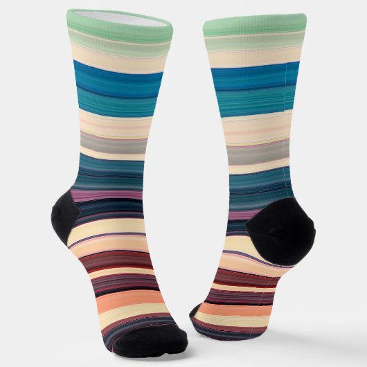 French-Stripes-Socken Socken (Gewinkelt)