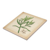 French Tarragon Herb Fliese (Seite)