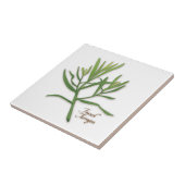 French Tarragon Herb Tile Fliese (Seite)