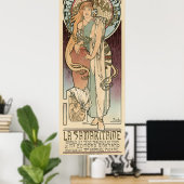 French Theater Ad Vintage Poster (Heimbüro)