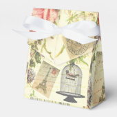 French Theme Vintag Paris Gefälligkeitsboxen Geschenkschachtel (Vorderseite)