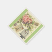 French Theme Vintag Paris Paper Napkins Serviette (Ecke)