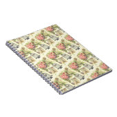 French Theme Vintag Paris Spiral Notebook Notizblock (Rechte Seite)