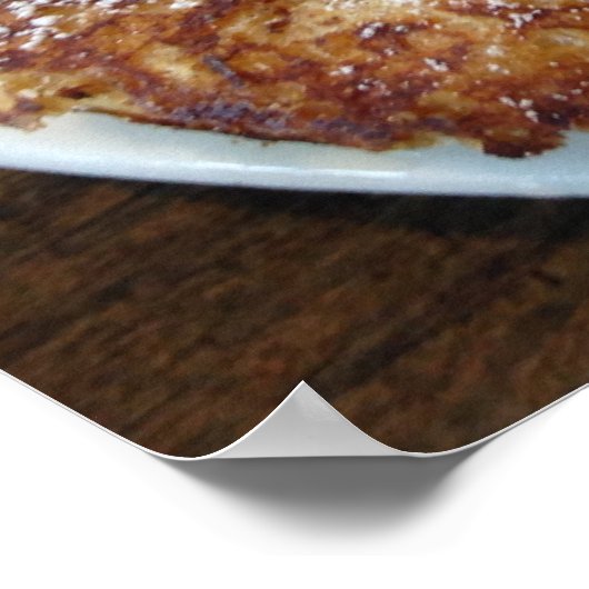 French Toast - Breakfast Foto Poster (Ecke)