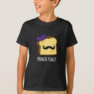 French Toast Funny Brot Pub Dark BG T-Shirt