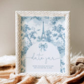 French Toile de jouy datiert Ideen übernachten Poster