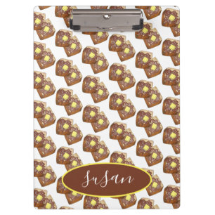 French Tow/Butter Baker Baker Koch Feinschmecker Klemmbrett