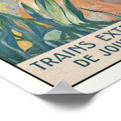 French Vintage Travel Poster Antibes Côte d'Azur (Ecke)