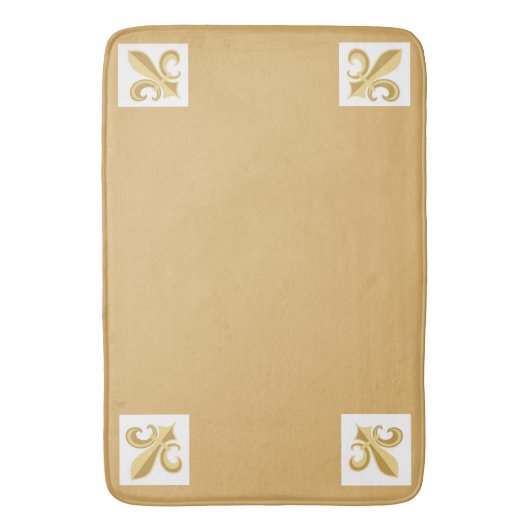 French White Badematte (Vorderseite Vertikal)