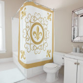 French White Duschvorhang (Beispiel)