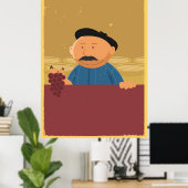 French Winemaker Poster (Heimbüro)