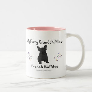 FrenchBulldogBlk Zweifarbige Tasse