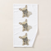 Frenchie Badhandtuch Set (Handtuch)