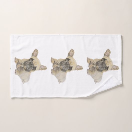 Frenchie Badhandtuch Set (Handtuch)