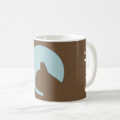Frenchie-Becher Kaffeetasse (VorderseiteRechts)