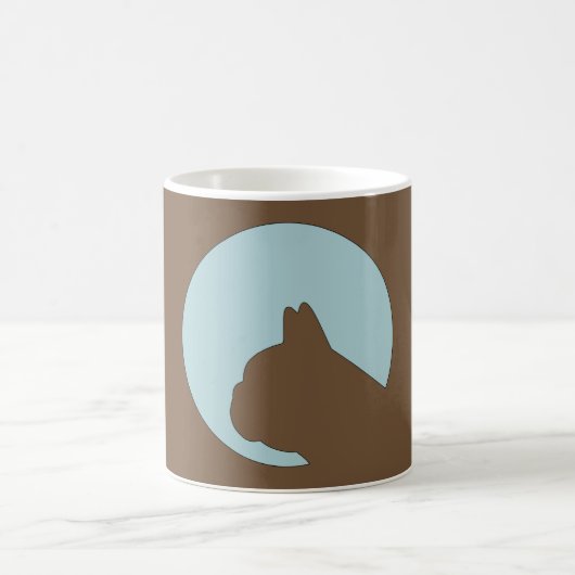 Frenchie-Becher Kaffeetasse (Mittel)