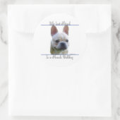 Frenchie Best Friend 2 - Aufkleber (Tasche)