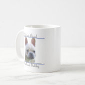 Frenchie Best Friend 2 Kaffeetasse (Vorderseite Links)