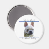 Frenchie Best Friend 2 - Magnet (Vorderseite/Rückseite)