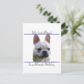 Frenchie Best Friend 2 Postkarte (Stehend Vorderseite)