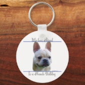 Frenchie Best Friend Schlüsselanhänger (Vorderseite)