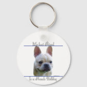 Frenchie Best Friend Schlüsselanhänger (Rückseite)