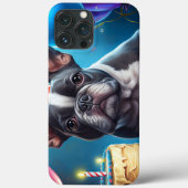 Frenchie Birthday Bash: Ein Niedlicher französisch Case-Mate iPhone Hülle (Rückseite)