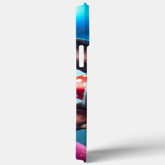 Frenchie Birthday Bash: Ein Niedlicher französisch Case-Mate iPhone Hülle (Rückseite / Rechts)