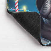 Frenchie Birthday Bash: Ein Niedlicher französisch Mousepad (Ecke)