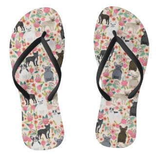 Frenchie Blumenschuhe - Turnschuhe der Badesandalen
