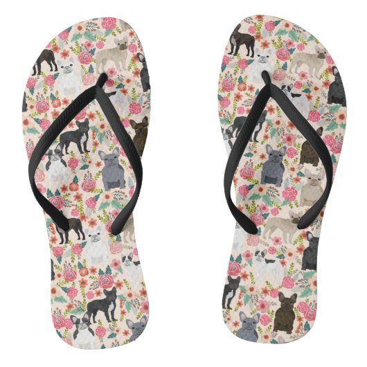 Frenchie Blumenschuhe - Turnschuhe der Badesandalen (Fußbett)