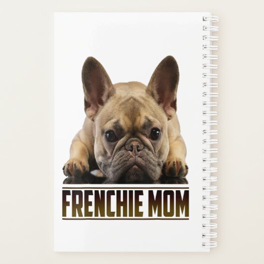 Frenchie Bulldog Mama Gift Planner Planer (Rückseite)