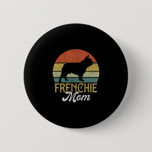 Frenchie Bulldog Mama Women Button