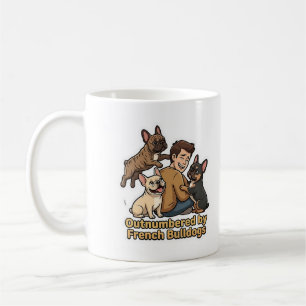 Frenchie Chaos Lustiger Französischer Bulldogge Hu Kaffeetasse