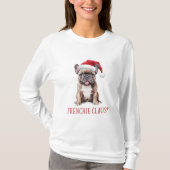 Frenchie Claus T-Shirt (Vorderseite)