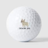 Frenchie Dad Golfball (Vorderseite)