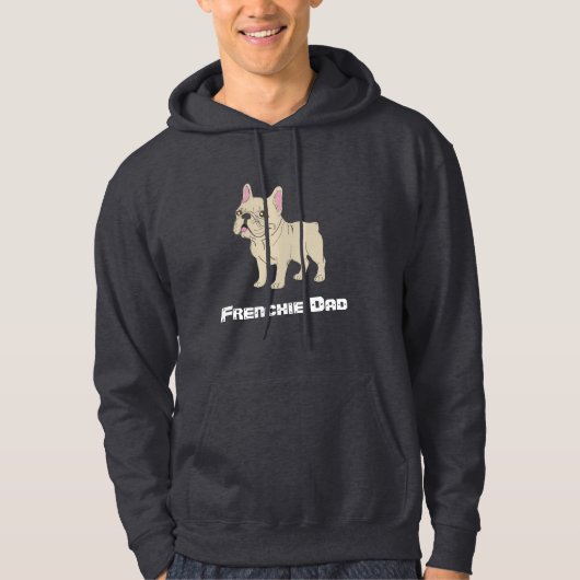Frenchie Dad Hoodie (Vorderseite)