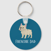 Frenchie Dad Schlüsselanhänger (Rückseite)