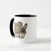 Frenchie-Daddy-Energie-Tasse Tasse (Vorderseite Links)