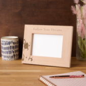 Frenchie Dog Geätzte Rahmen (Linke Ecke)