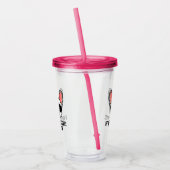 Frenchie Dog Mama White French Bulldog Acryltrinkbecher (Links)