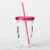 Frenchie Dog Mama White French Bulldog Acryltrinkbecher (Links)